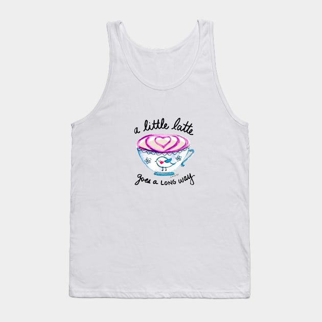 A Little Latte Tank Top by Lady Lucas